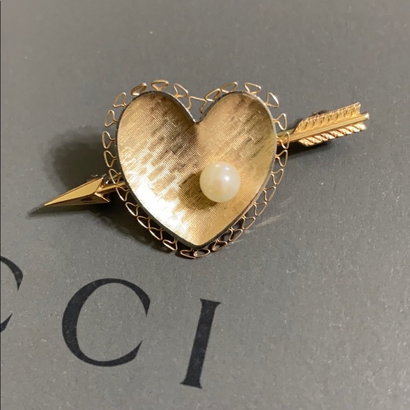 🖤VTG💕Art Deco brooch by KREMENTZ - Picture 1 of 9